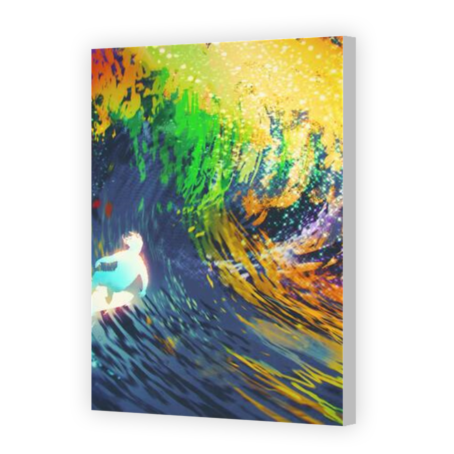Thumbnail for Canvas - Coloured Canvas Wrap