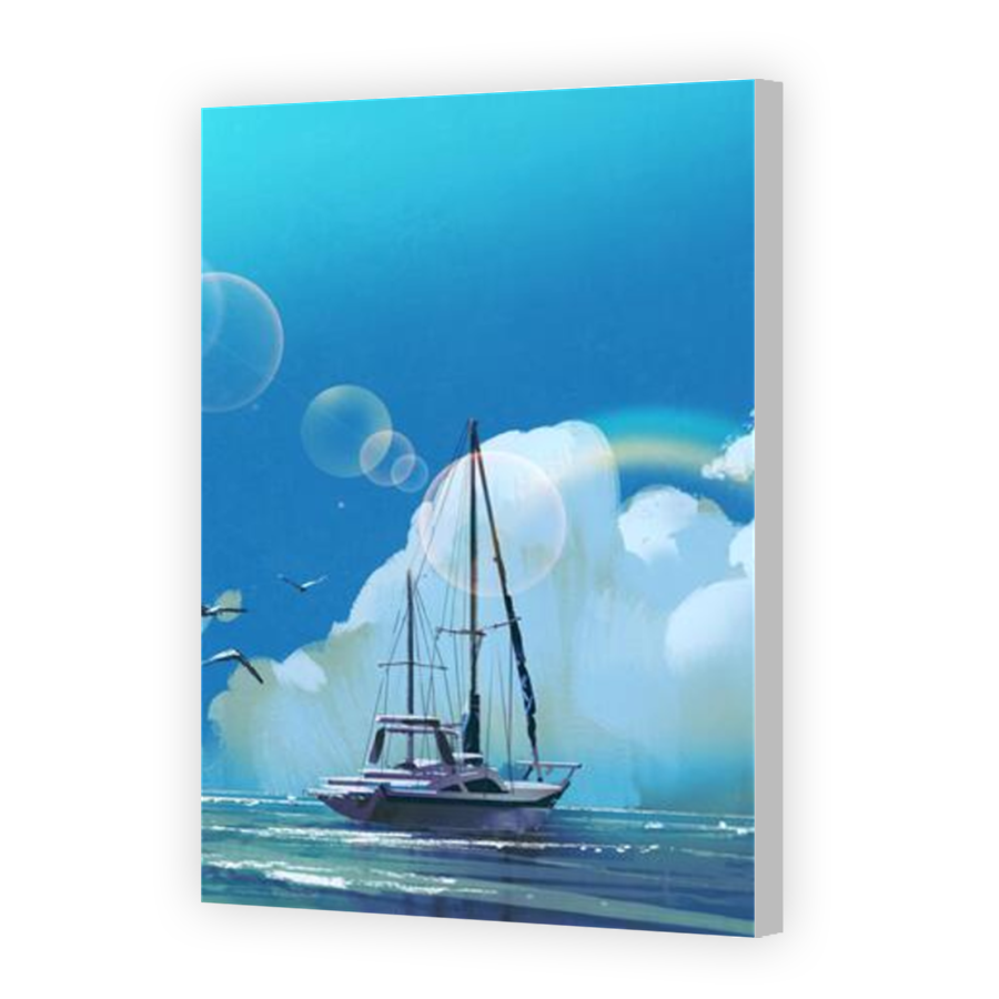 Thumbnail for Canvas - Coloured Canvas Wrap