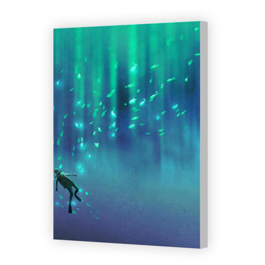 Thumbnail for Canvas - Coloured Canvas Wrap