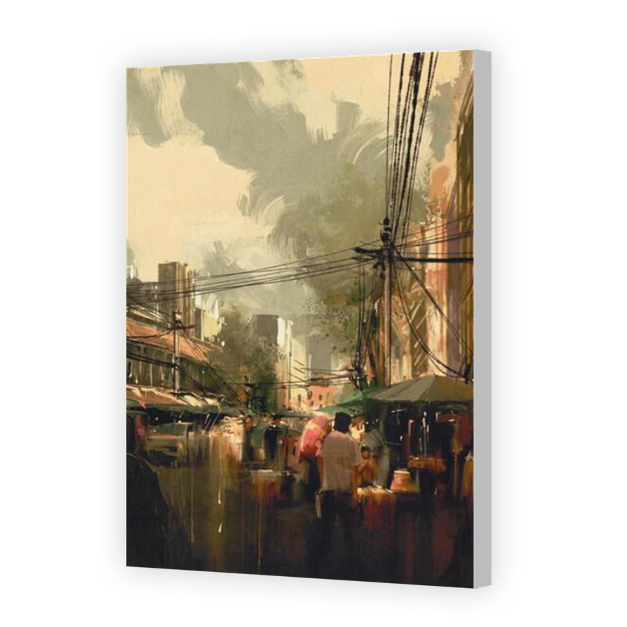 Thumbnail for Canvas - Coloured Canvas Wrap