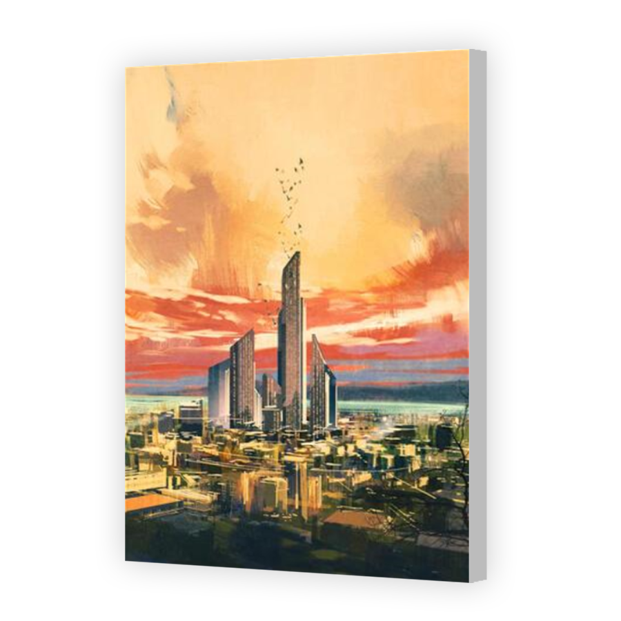 Thumbnail for Canvas - Coloured Canvas Wrap