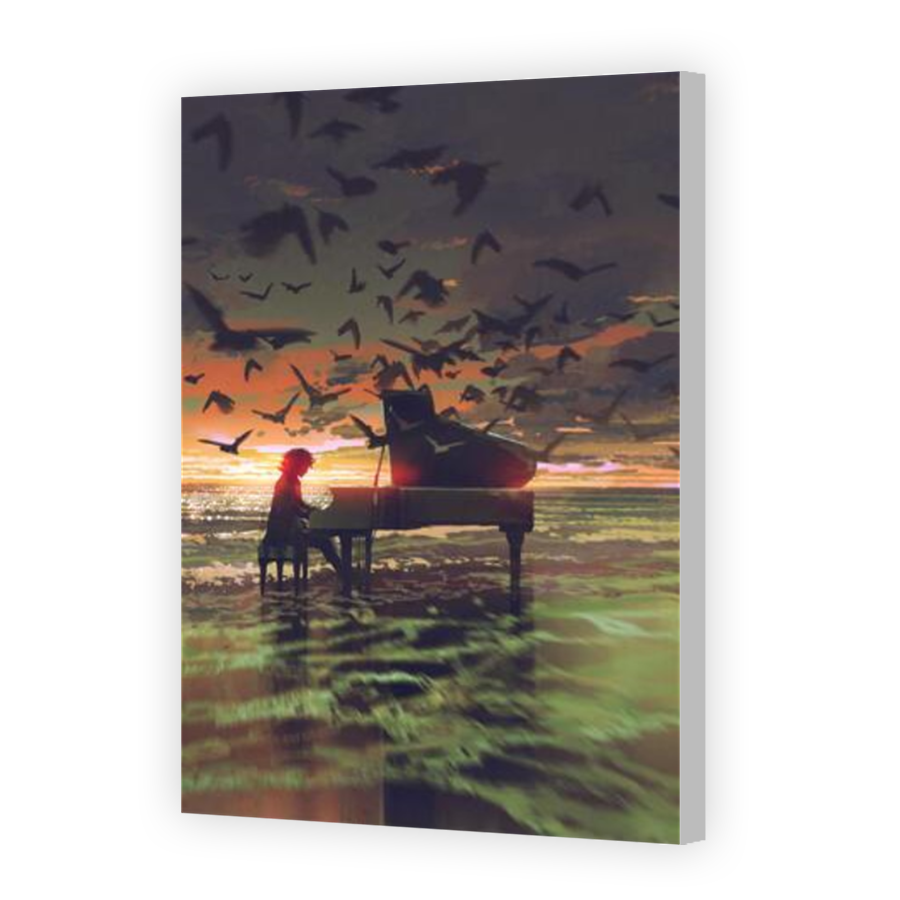 Thumbnail for Canvas - Coloured Canvas Wrap