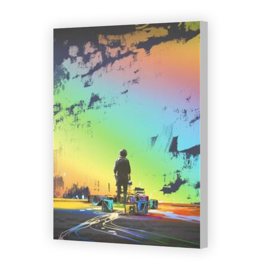 Thumbnail for Canvas - Coloured Canvas Wrap