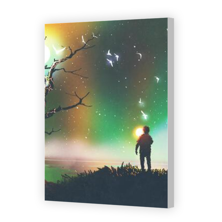 Thumbnail for Canvas - Coloured Canvas Wrap