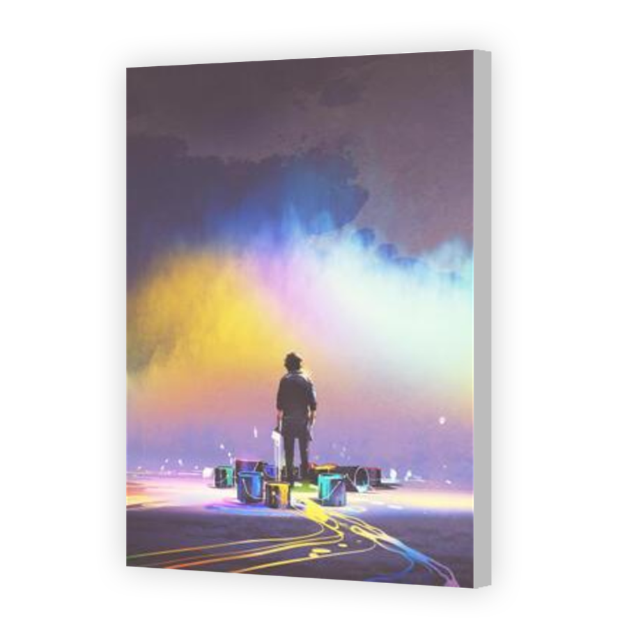 Thumbnail for Canvas - Coloured Canvas Wrap