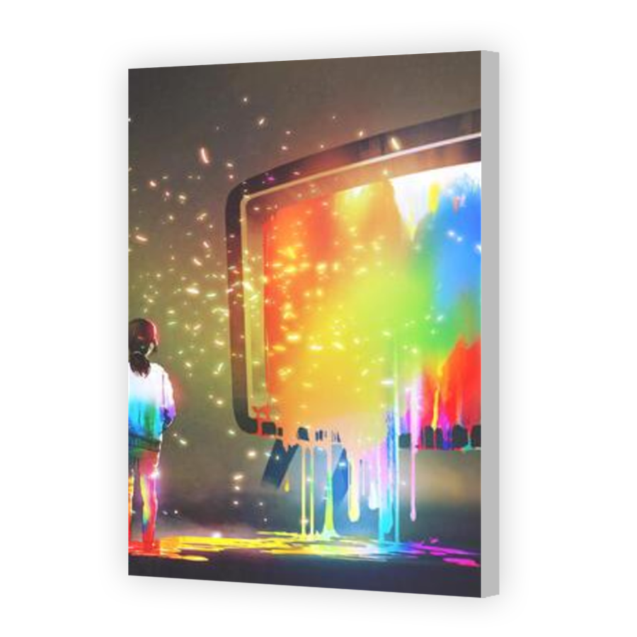 Thumbnail for Canvas - Coloured Canvas Wrap