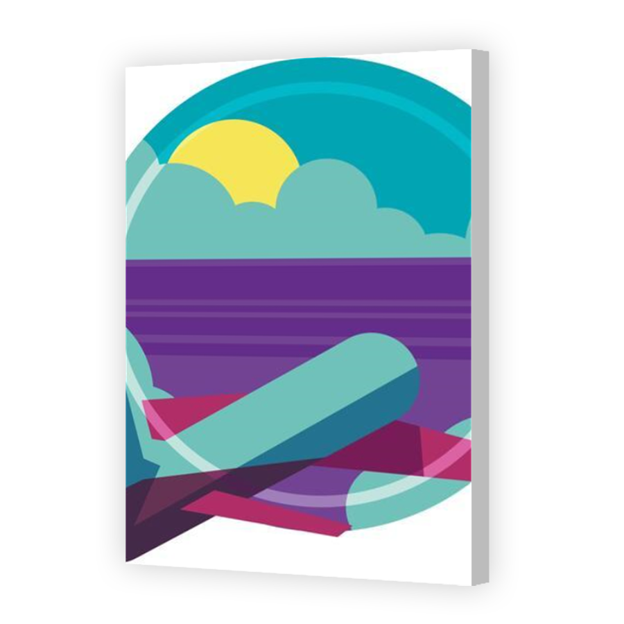 Thumbnail for Canvas - Coloured Canvas Wrap