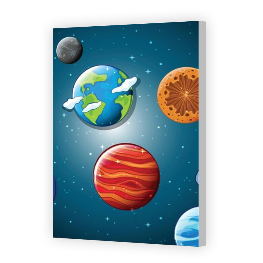 Thumbnail for Canvas - Coloured Canvas Wrap