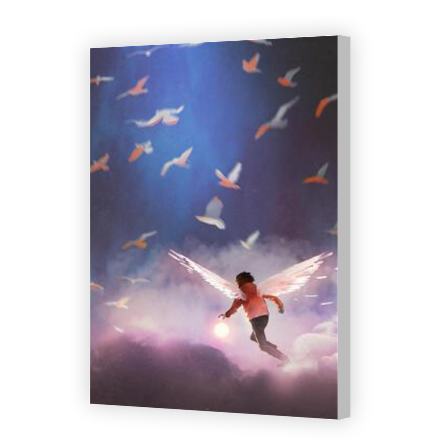 Thumbnail for Canvas - Coloured Canvas Wrap