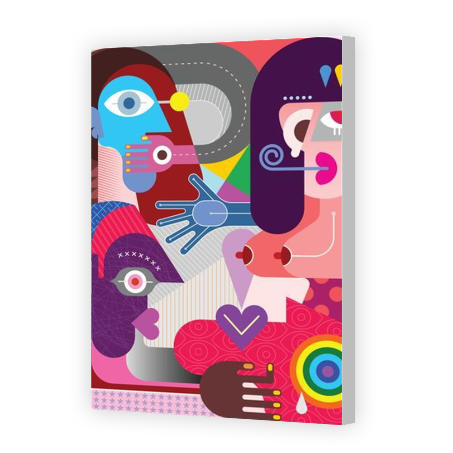 Thumbnail for Canvas - Coloured Canvas Wrap
