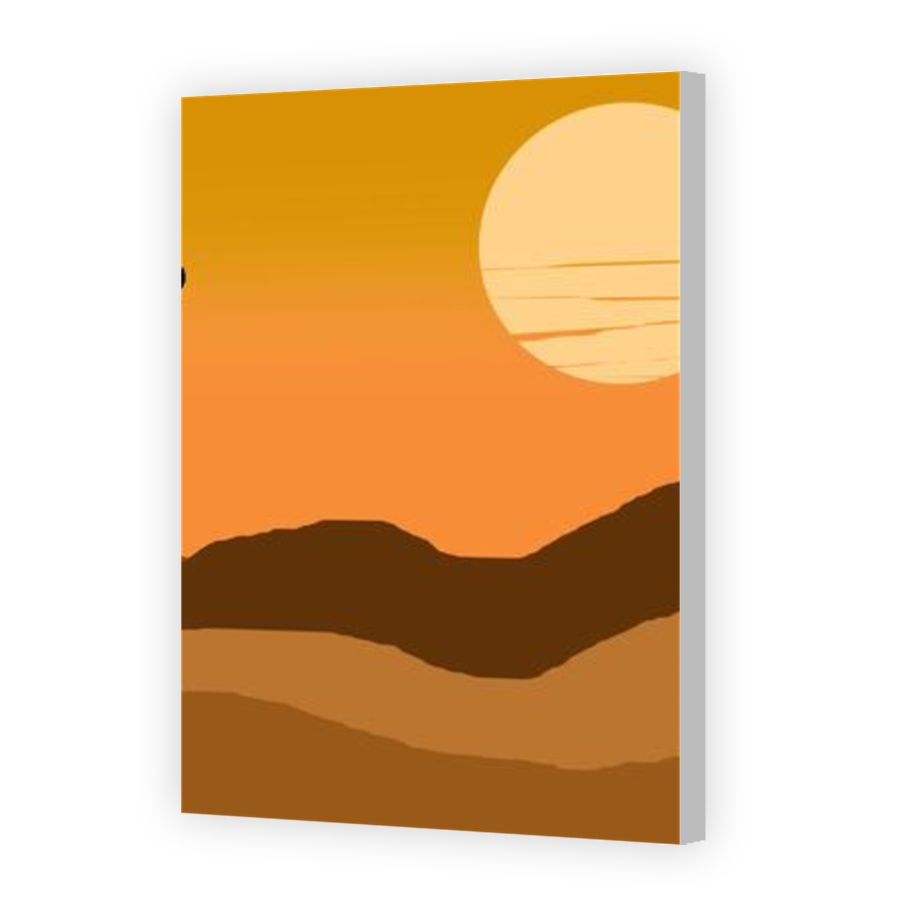 Thumbnail for Canvas - Coloured Canvas Wrap