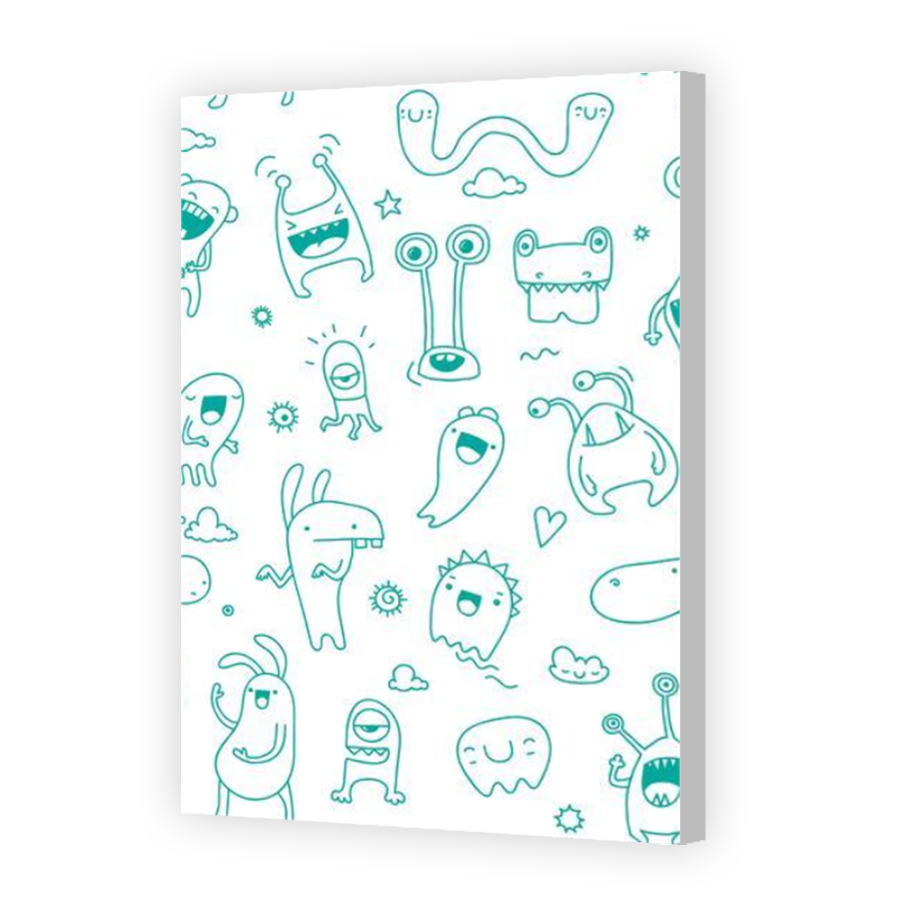 Thumbnail for Canvas - Coloured Canvas Wrap