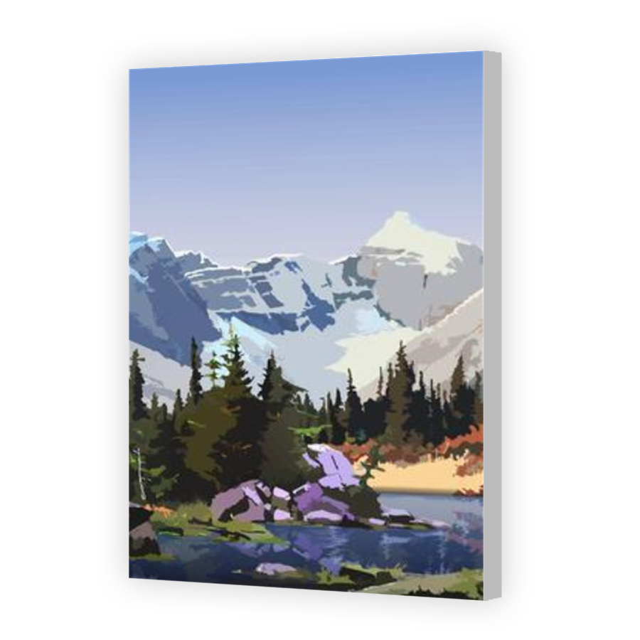 Thumbnail for Canvas - Coloured Canvas Wrap
