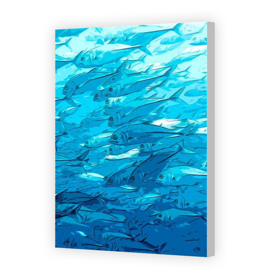Thumbnail for Canvas - Coloured Canvas Wrap
