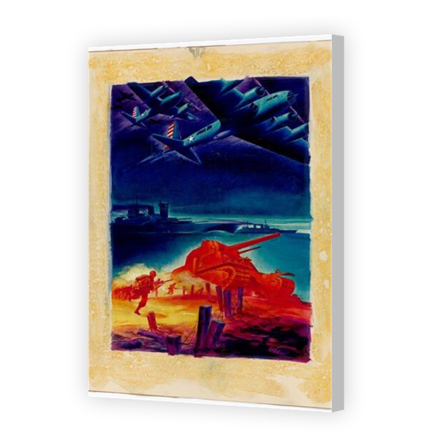Thumbnail for Canvas - Coloured Canvas Wrap