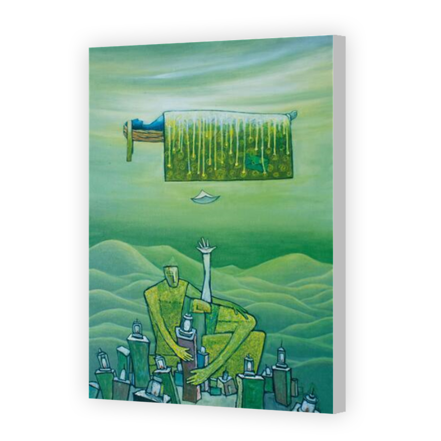 Thumbnail for Canvas - Coloured Canvas Wrap