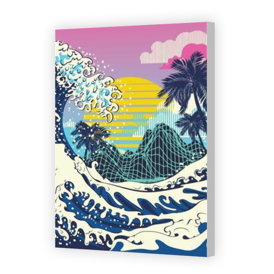 Thumbnail for Canvas - Coloured Canvas Wrap