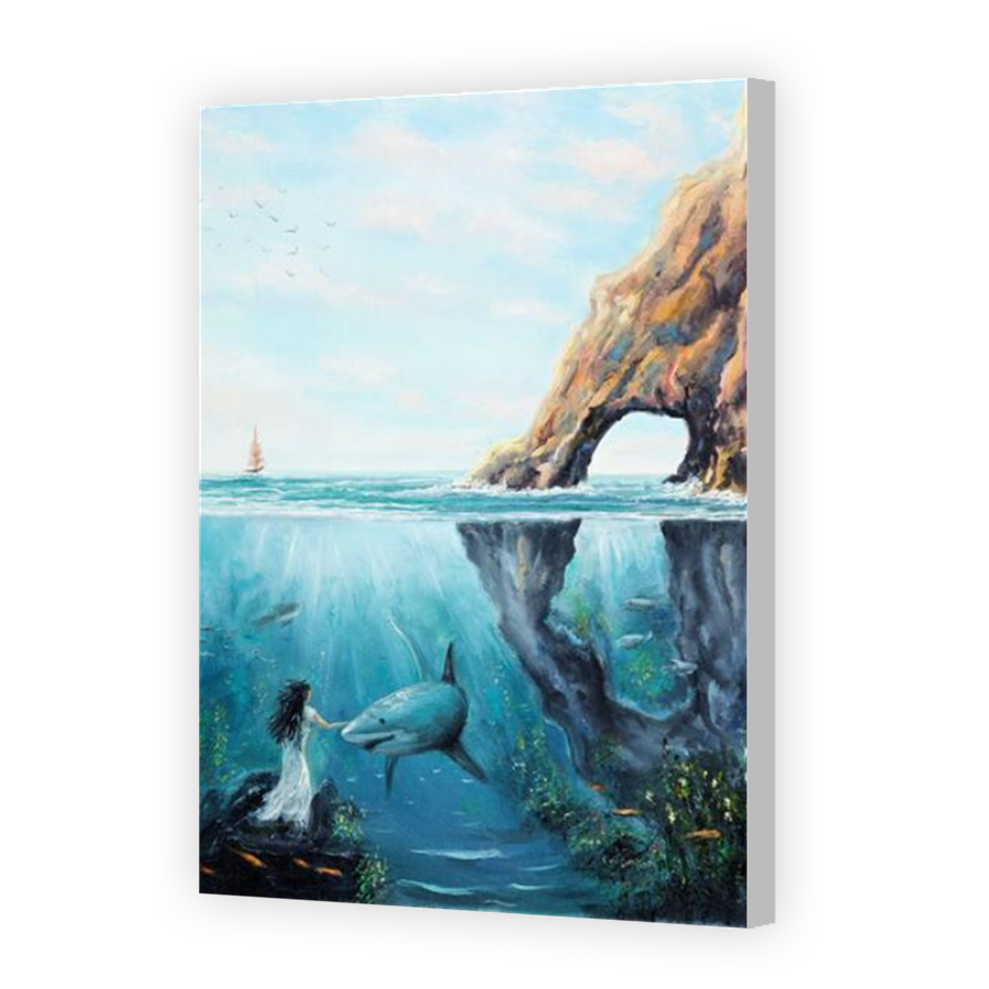 Thumbnail for Canvas - Coloured Canvas Wrap
