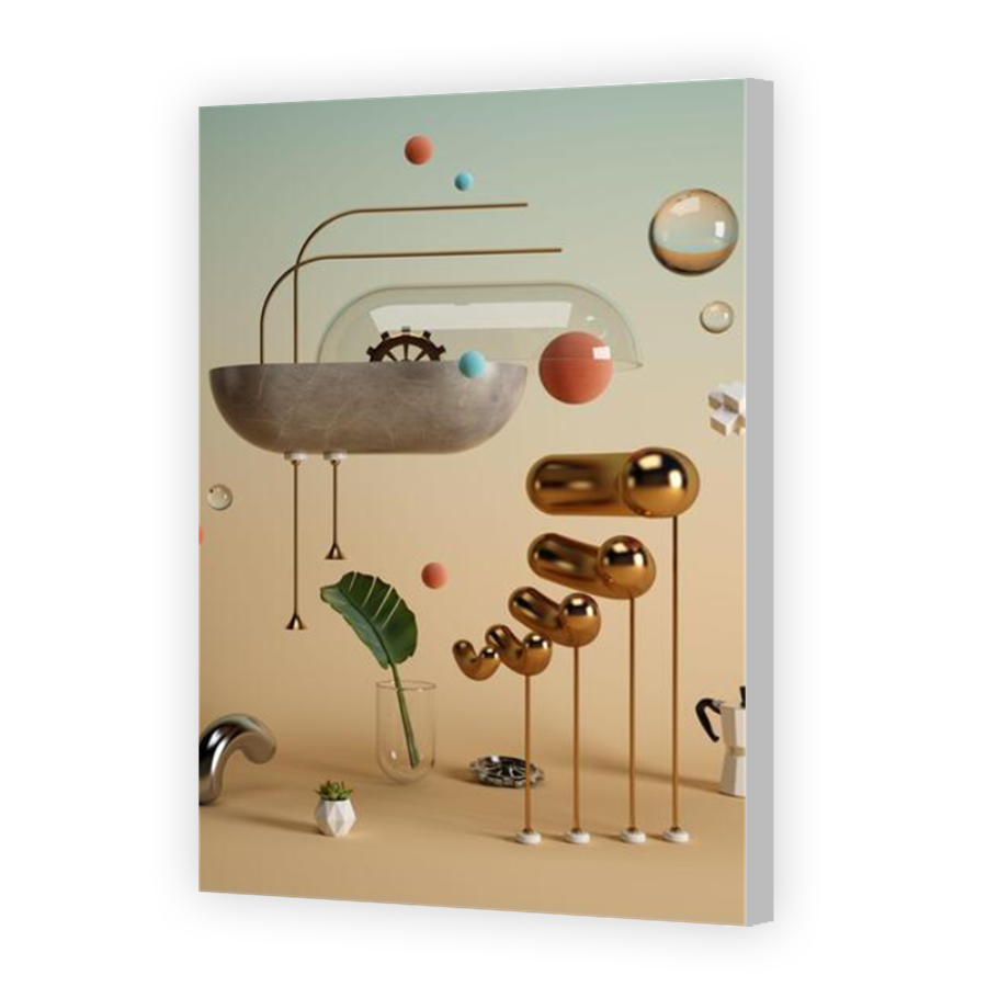Thumbnail for Canvas - Coloured Canvas Wrap