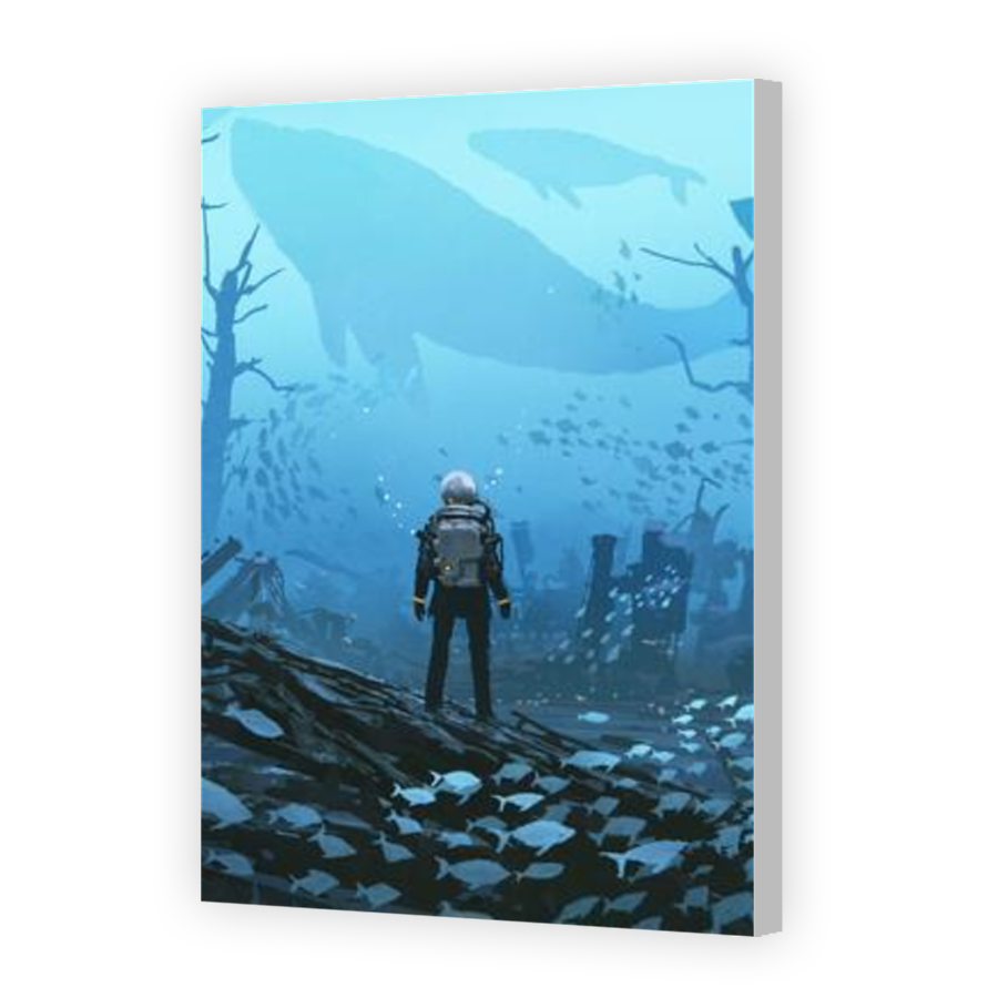Thumbnail for Canvas - Coloured Canvas Wrap