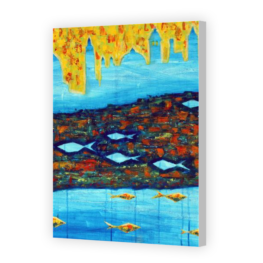 Thumbnail for Canvas - Coloured Canvas Wrap