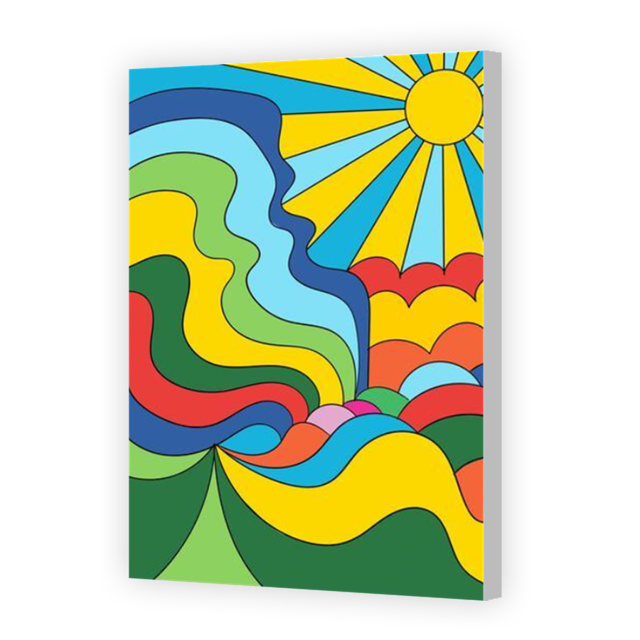 Thumbnail for Canvas - Coloured Canvas Wrap