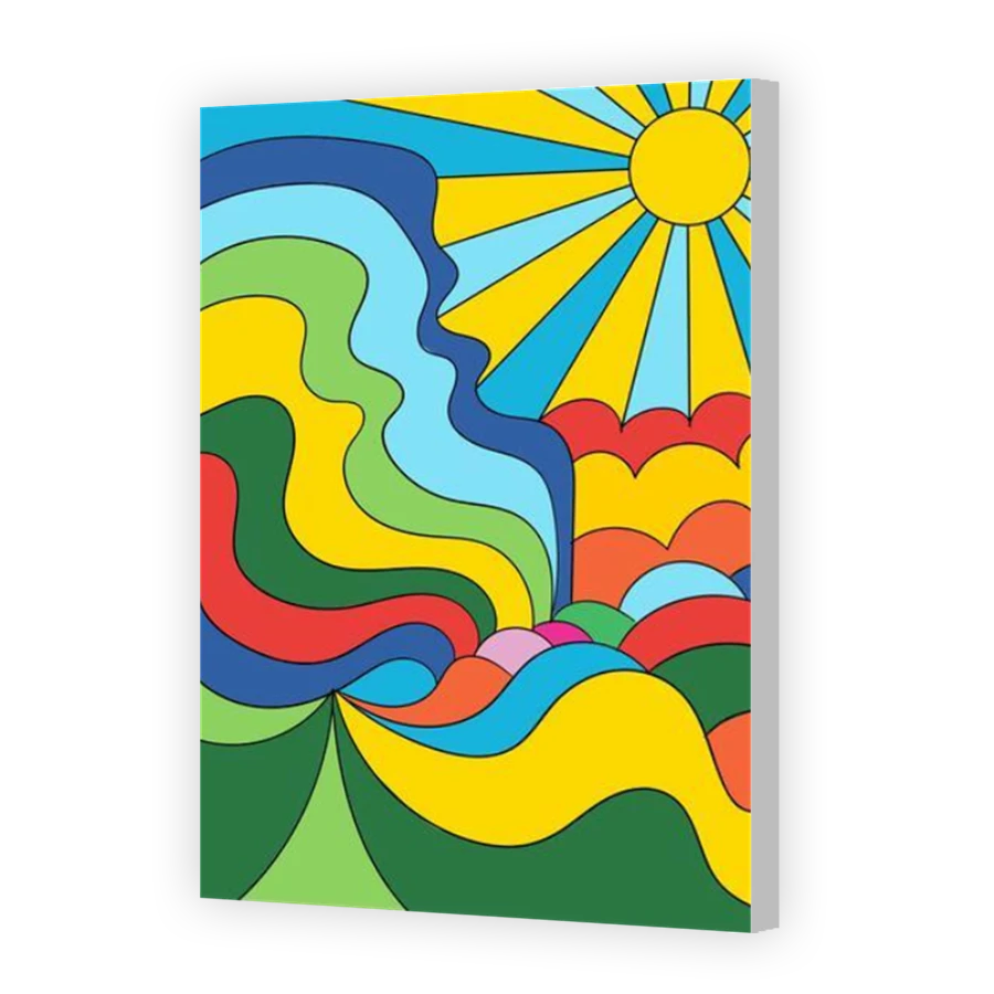 Thumbnail for Canvas - Coloured Canvas Wrap