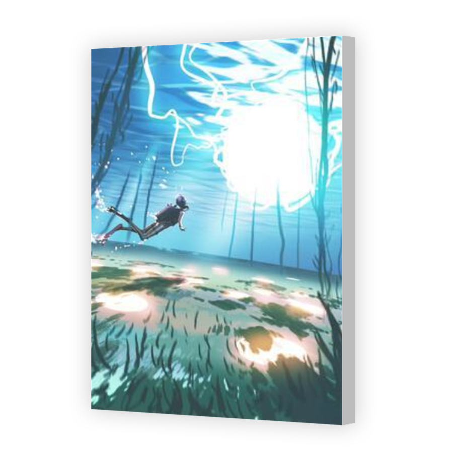 Thumbnail for Canvas - Coloured Canvas Wrap
