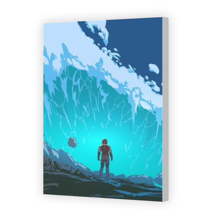 Thumbnail for Canvas - Coloured Canvas Wrap