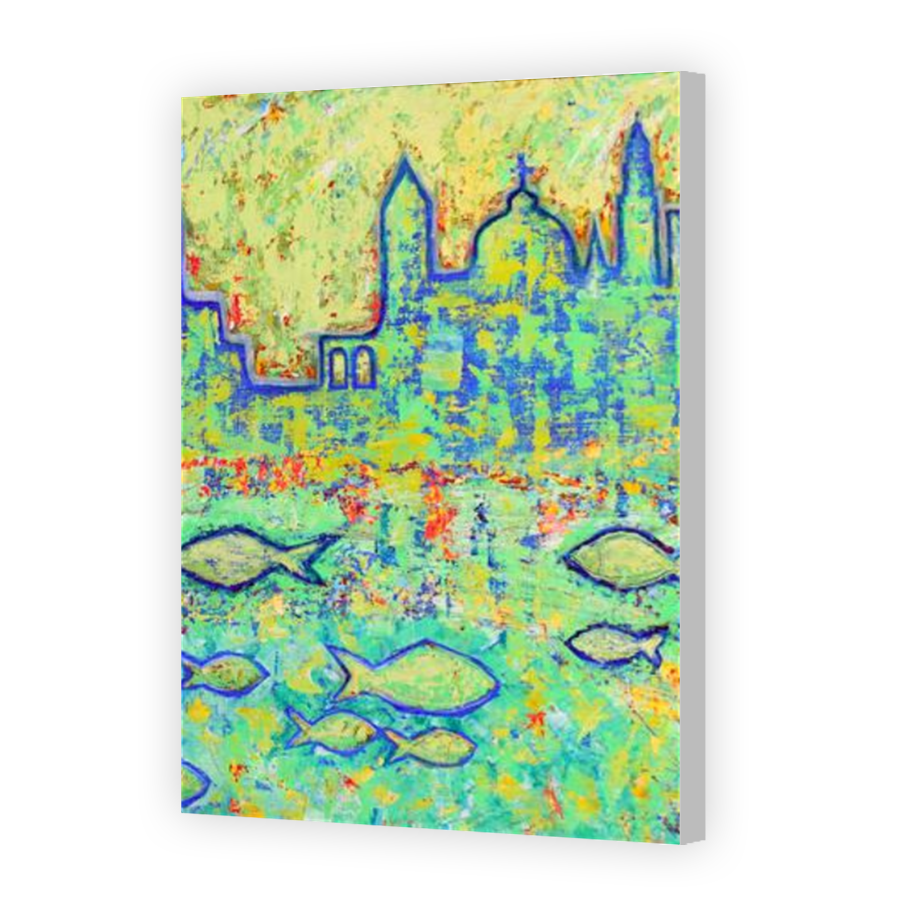 Thumbnail for Canvas - Coloured Canvas Wrap