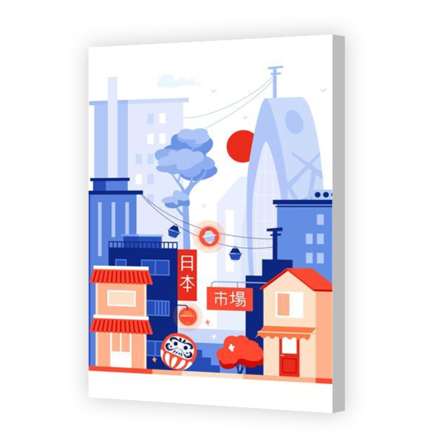 Thumbnail for Canvas - Coloured Canvas Wrap