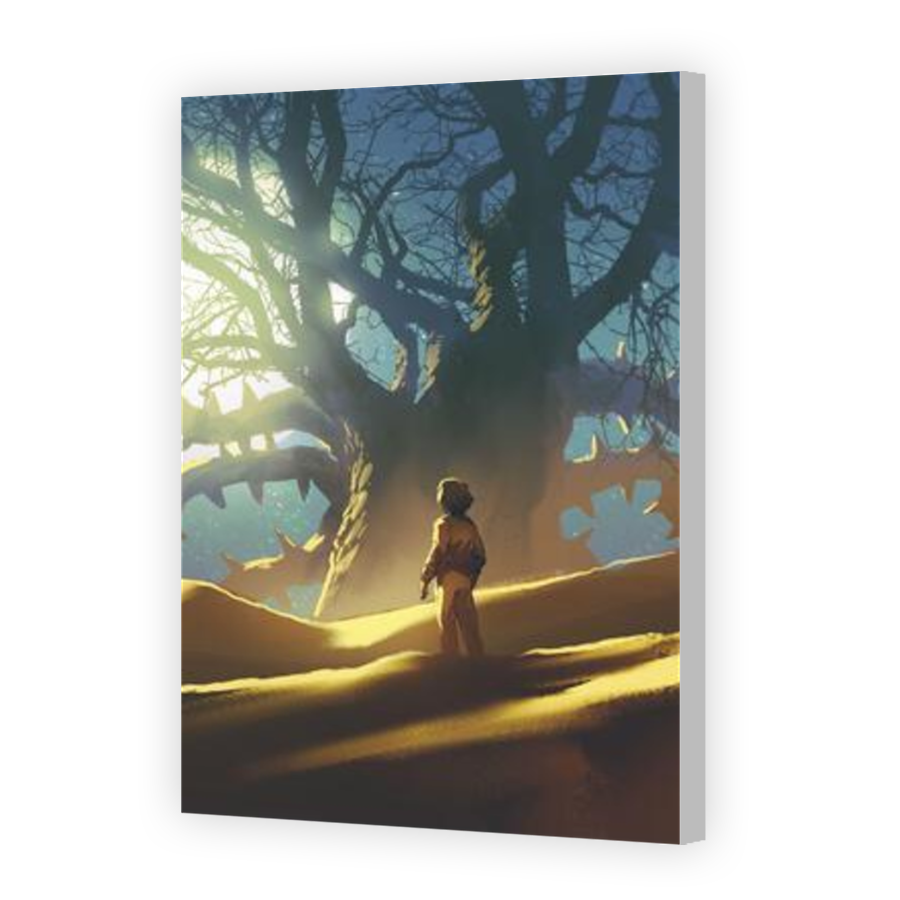 Thumbnail for Canvas - Coloured Canvas Wrap