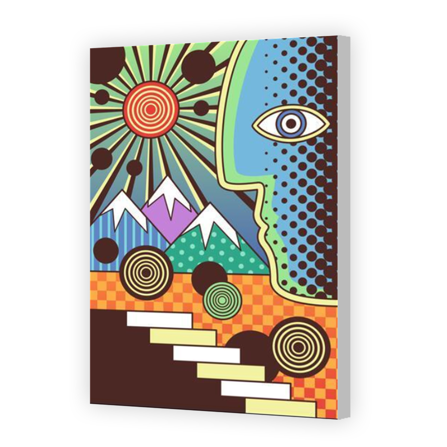 Thumbnail for Canvas - Coloured Canvas Wrap