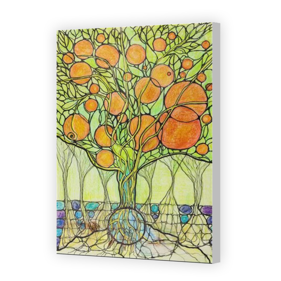 Thumbnail for Canvas - Coloured Canvas Wrap