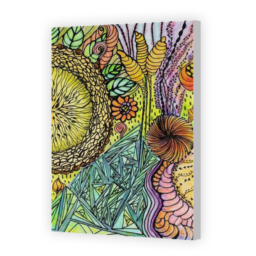 Thumbnail for Canvas - Coloured Canvas Wrap