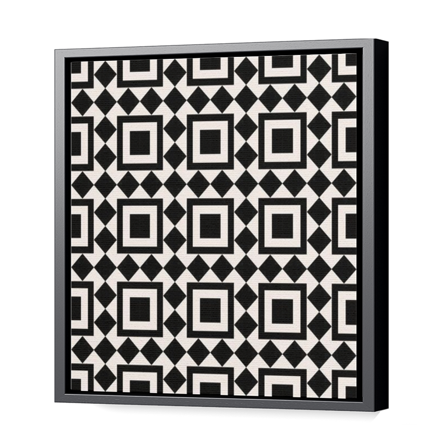 Thumbnail for Canvas - Black Floating Frame