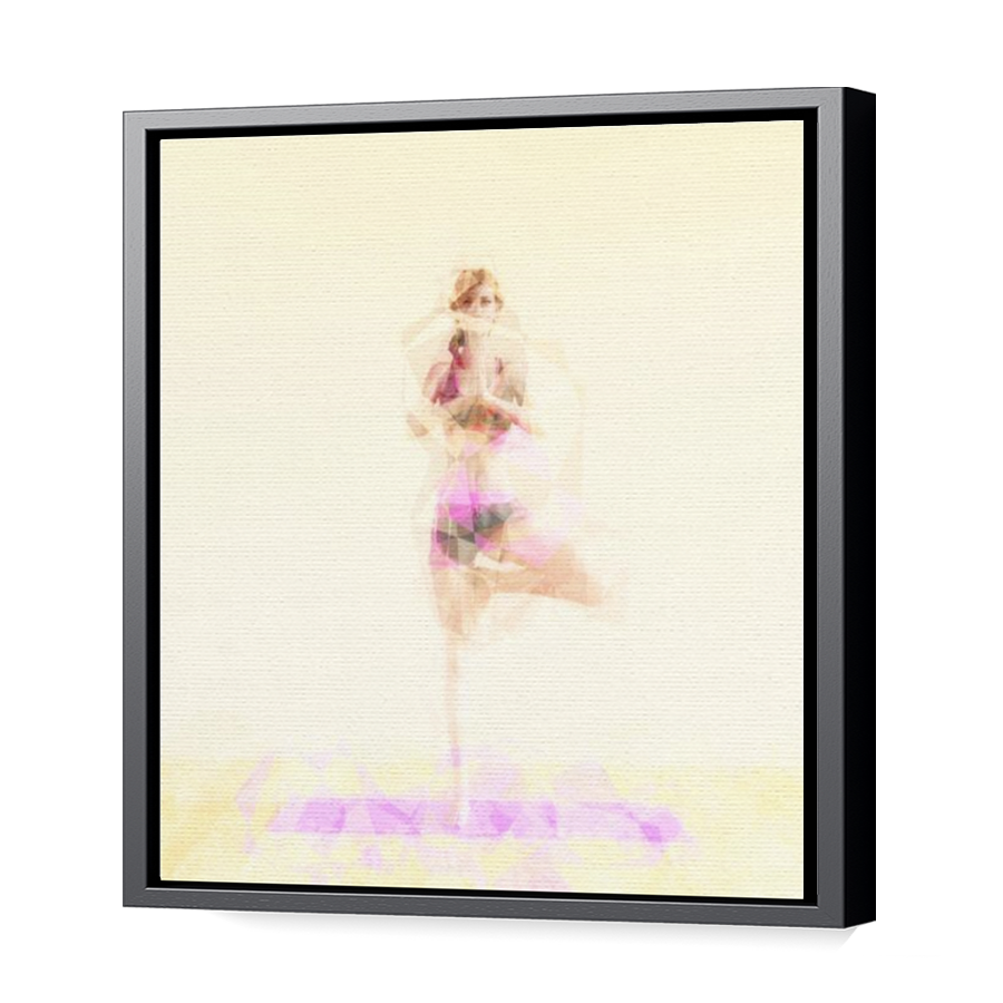 Thumbnail for Canvas - Black Floating Frame