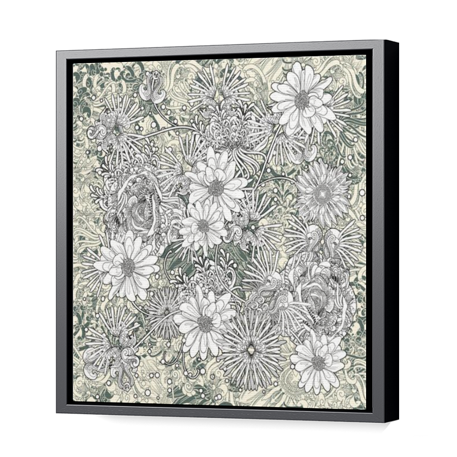Thumbnail for Canvas - Black Floating Frame