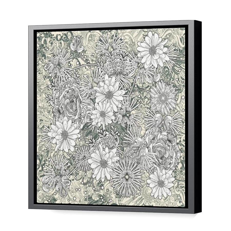 Thumbnail for Canvas - Black Floating Frame