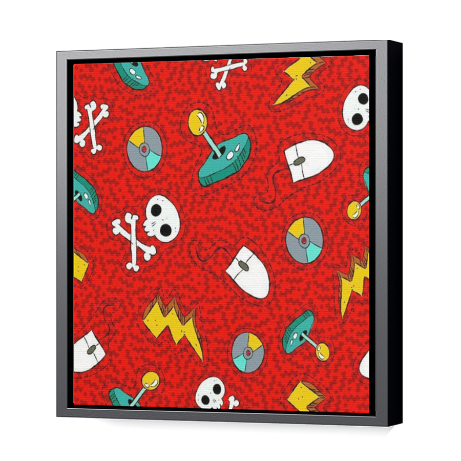 Thumbnail for Canvas - Black Floating Frame