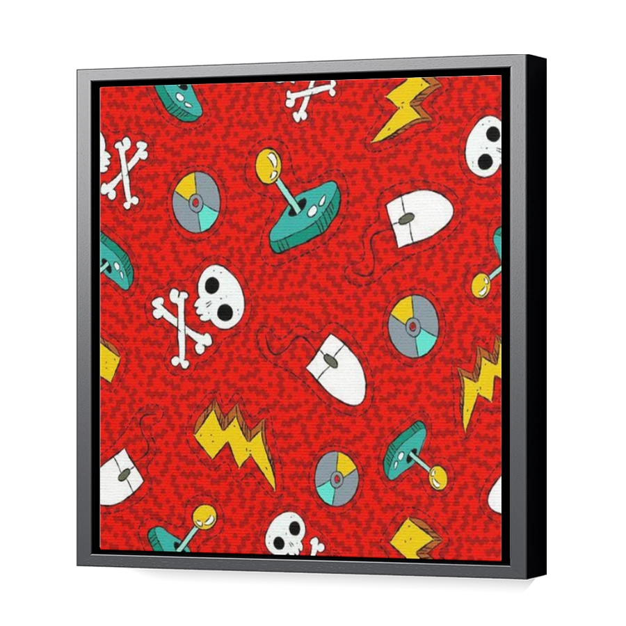Thumbnail for Canvas - Black Floating Frame