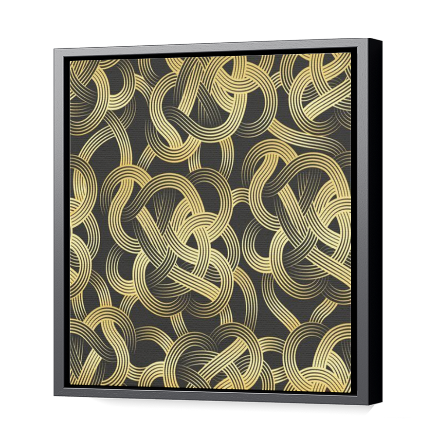 Thumbnail for Canvas - Black Floating Frame