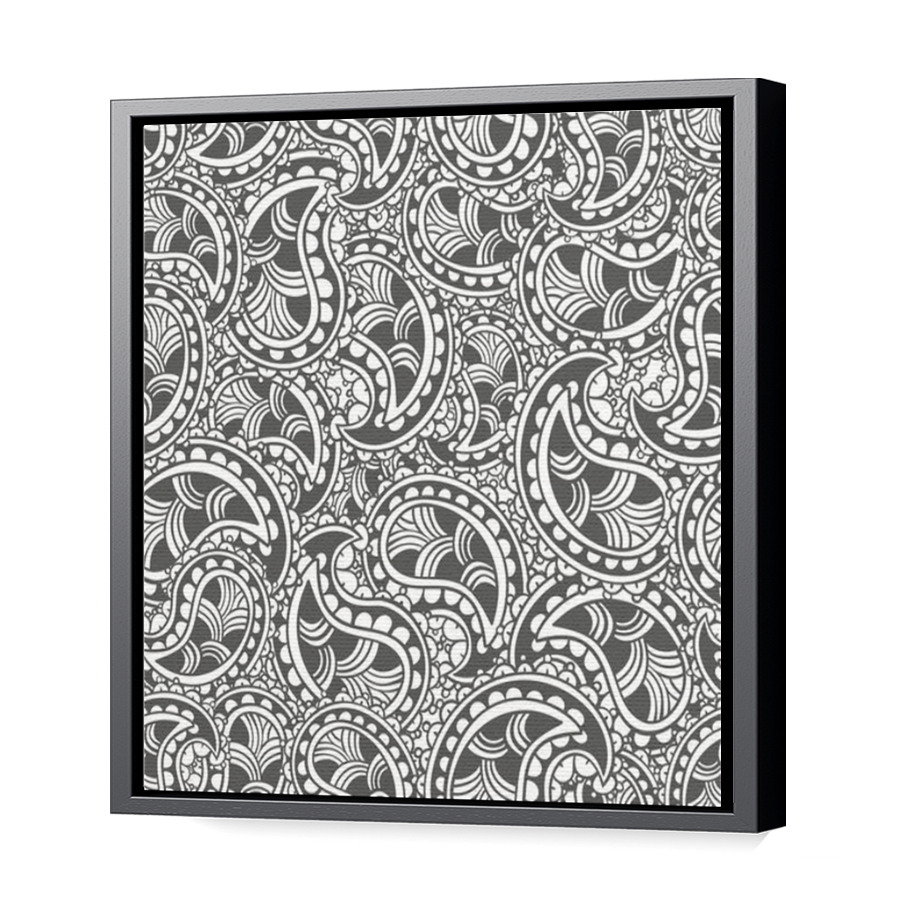 Thumbnail for Canvas - Black Floating Frame