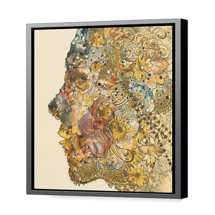 Thumbnail for Canvas - Black Floating Frame