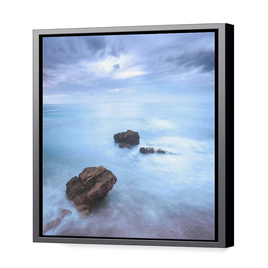 Thumbnail for Canvas - Black Floating Frame