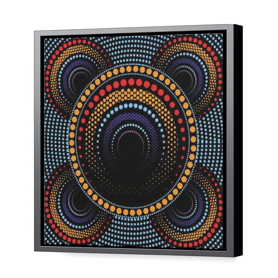 Thumbnail for Canvas - Black Floating Frame
