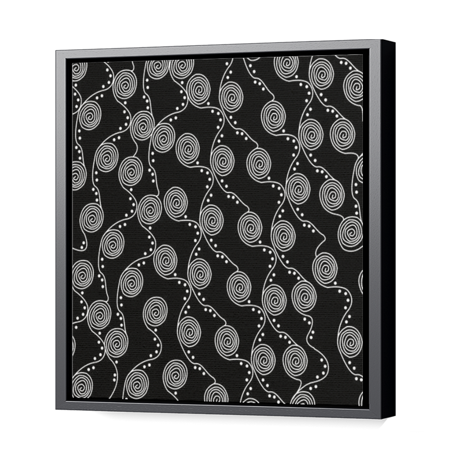 Thumbnail for Canvas - Black Floating Frame