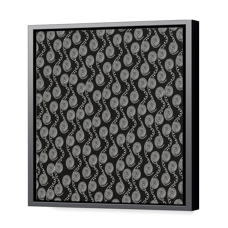 Thumbnail for Canvas - Black Floating Frame