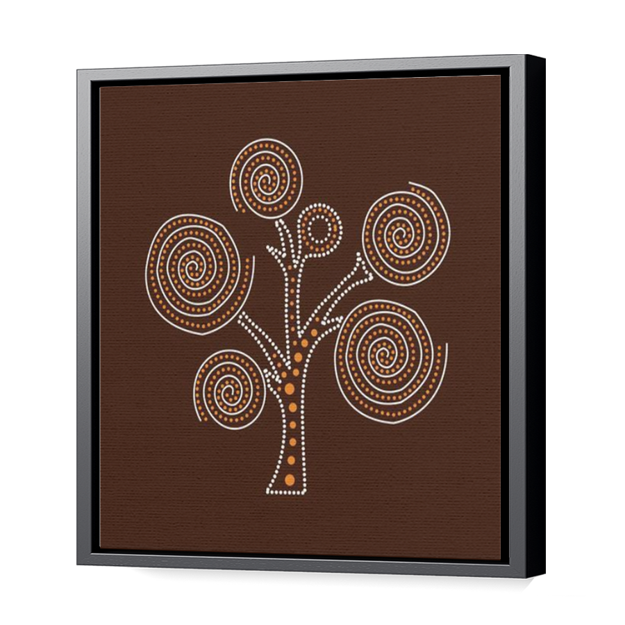 Thumbnail for Canvas - Black Floating Frame
