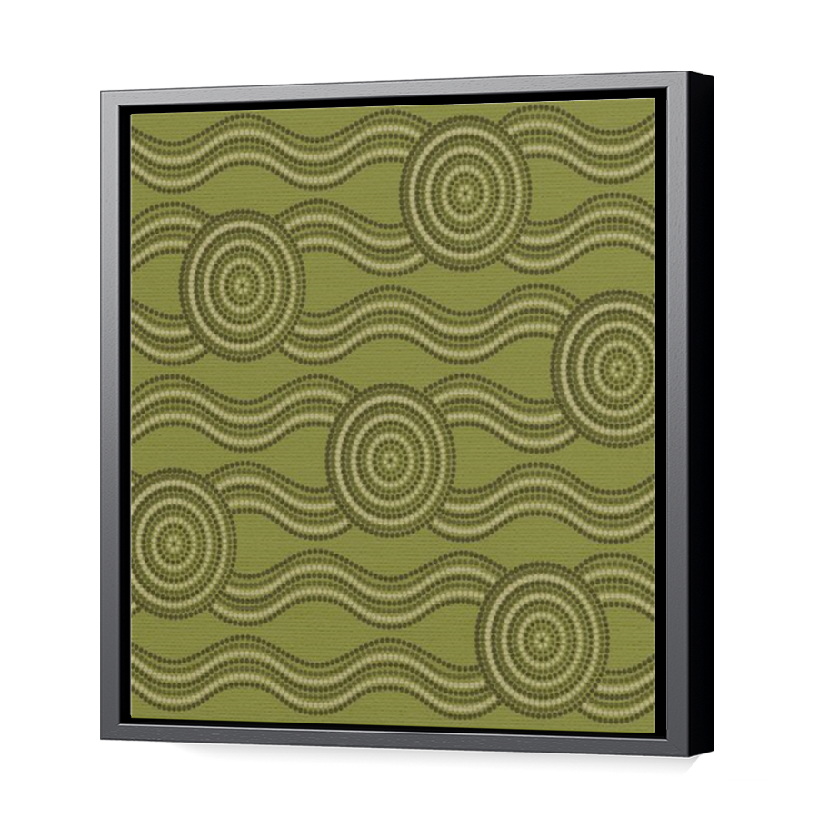 Thumbnail for Canvas - Black Floating Frame